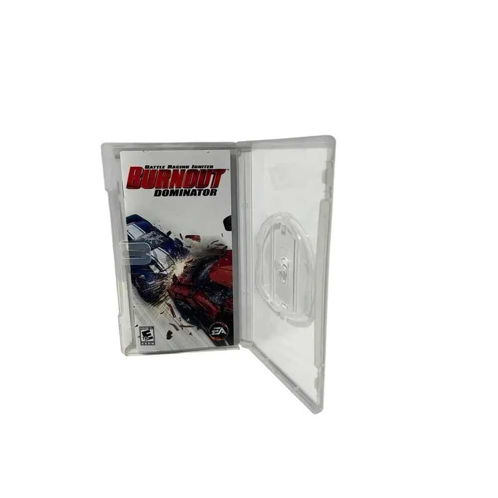 Burnout Dominator - (PSP) No Game. Case + Box Art Manual NO GAME